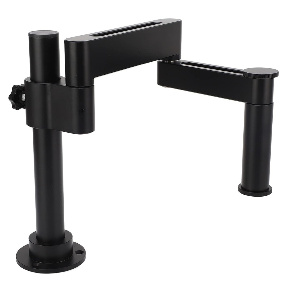 Adjustable Microscope Camera Mount Stand Rotatable Arm for DSLR Telescopic Posit