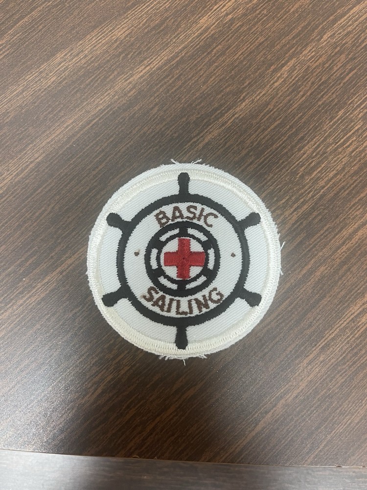 19 Ea Basic Sailing American Red Cross Patch Bulk