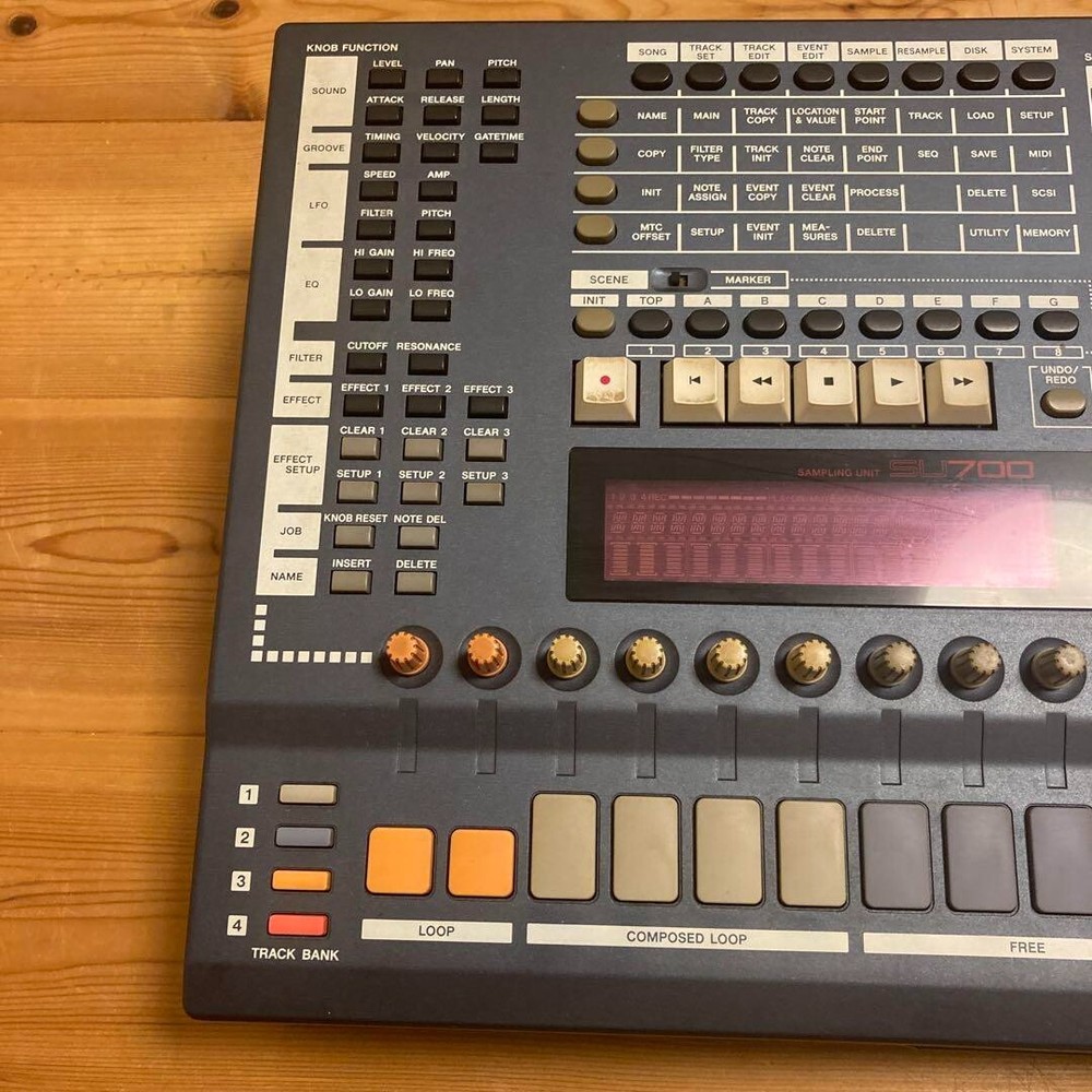 Yamaha SU700 Sampling Sampler Sequencer Effector Mixer Music Production Tested