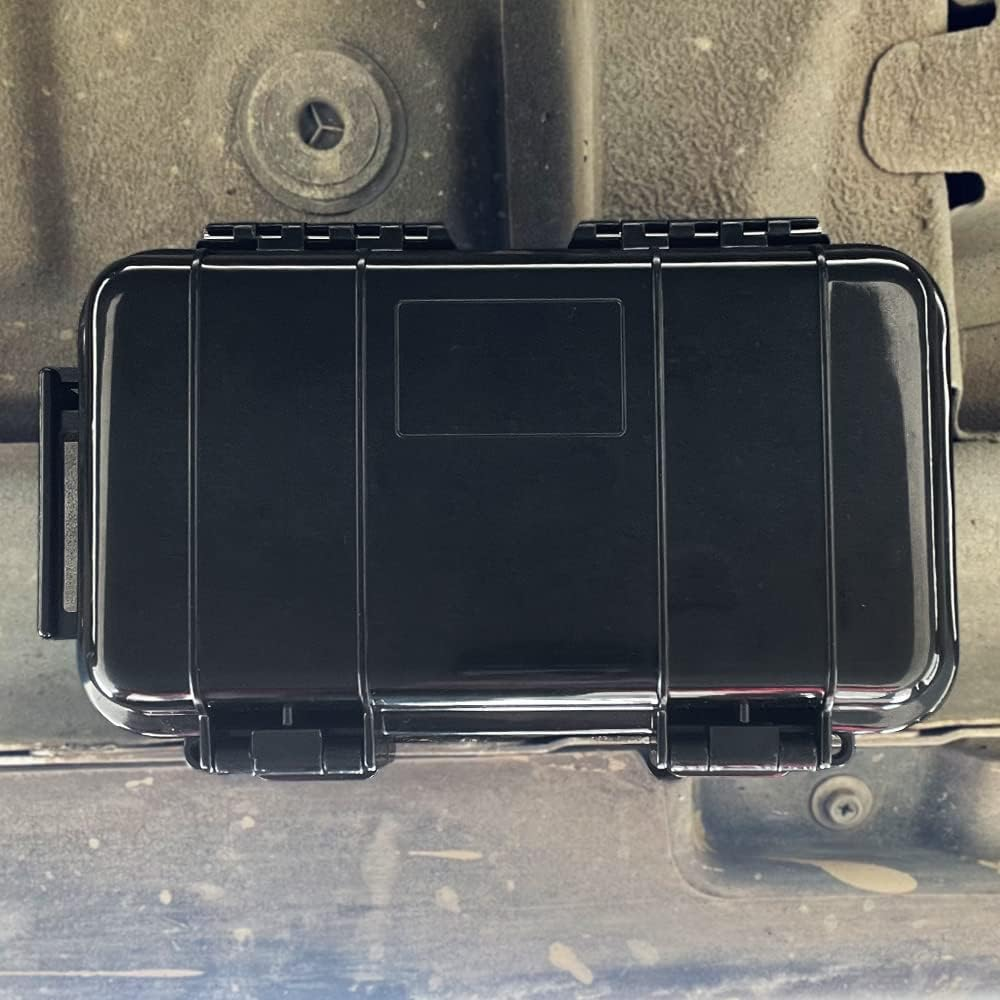 Magnetic Hidden Stash Box under Car Secret Compartment Security Safe Container