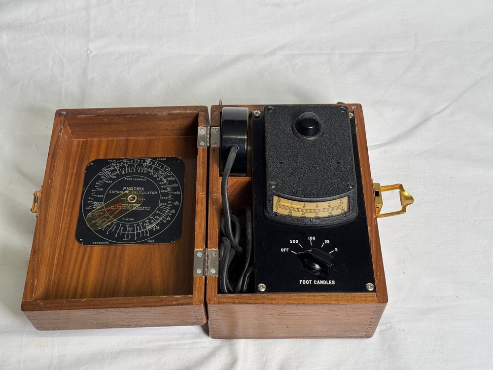 Rare Antque Photrix Photometer light meter