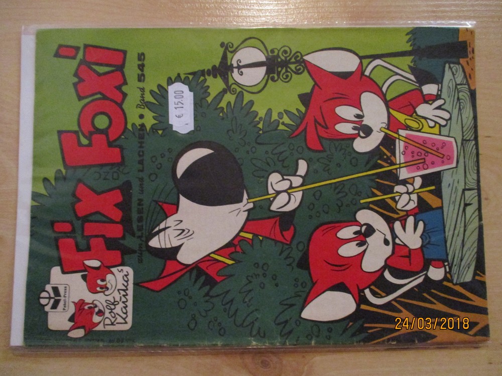 Fix Und Foxi #545 Comic Strip