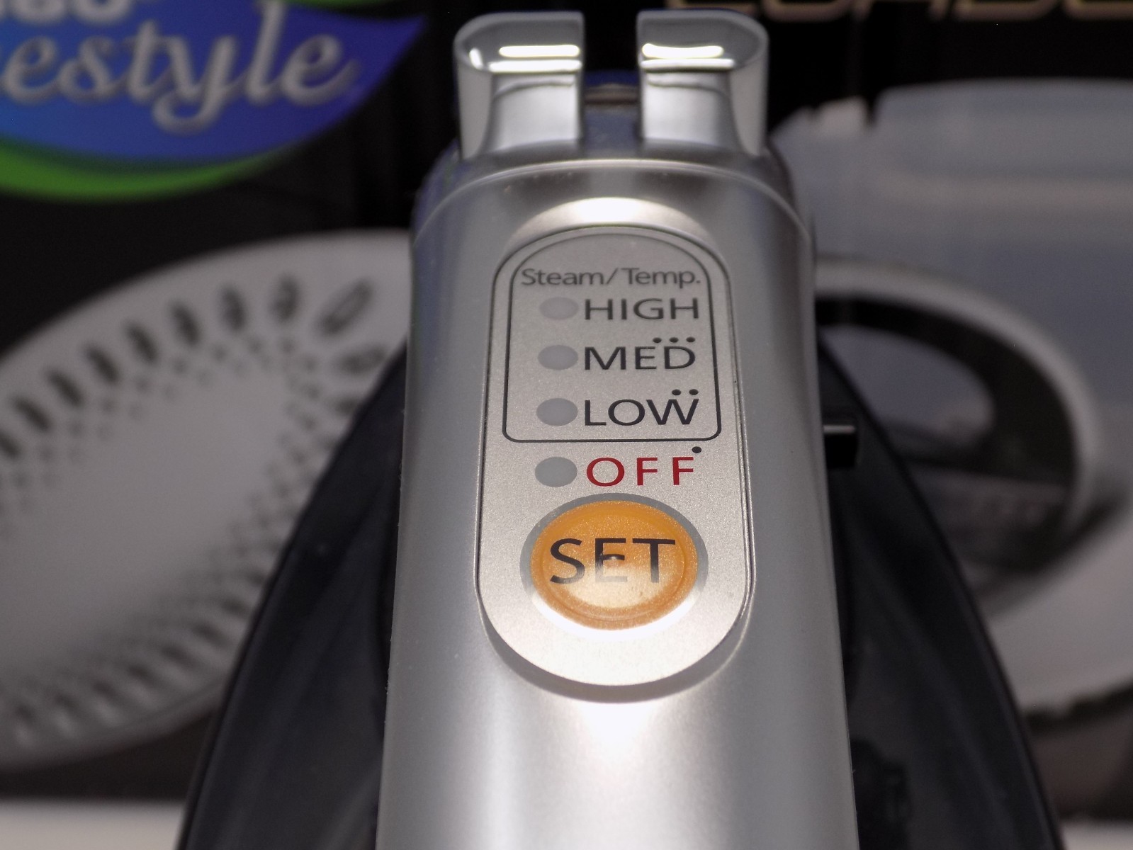 Panasonic NI-WL600 Portable Cordless Steam Iron 360 Freestyle w/ NO COVER Tested