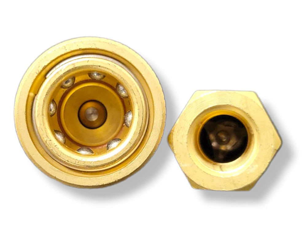 2Sets 1/4" Brass Quick Disconnect Coupler Carpet Cleaning Extractor Wands & Hose