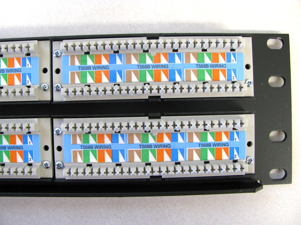 Ortronics TechChoice Cat6 48-Port Patch Panel OR-SP6U48, New Open Box ~STSI