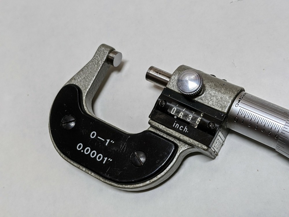 ACCUPRO Micrometer 0-1" Range 0.0001" Graduation E231 (USED).