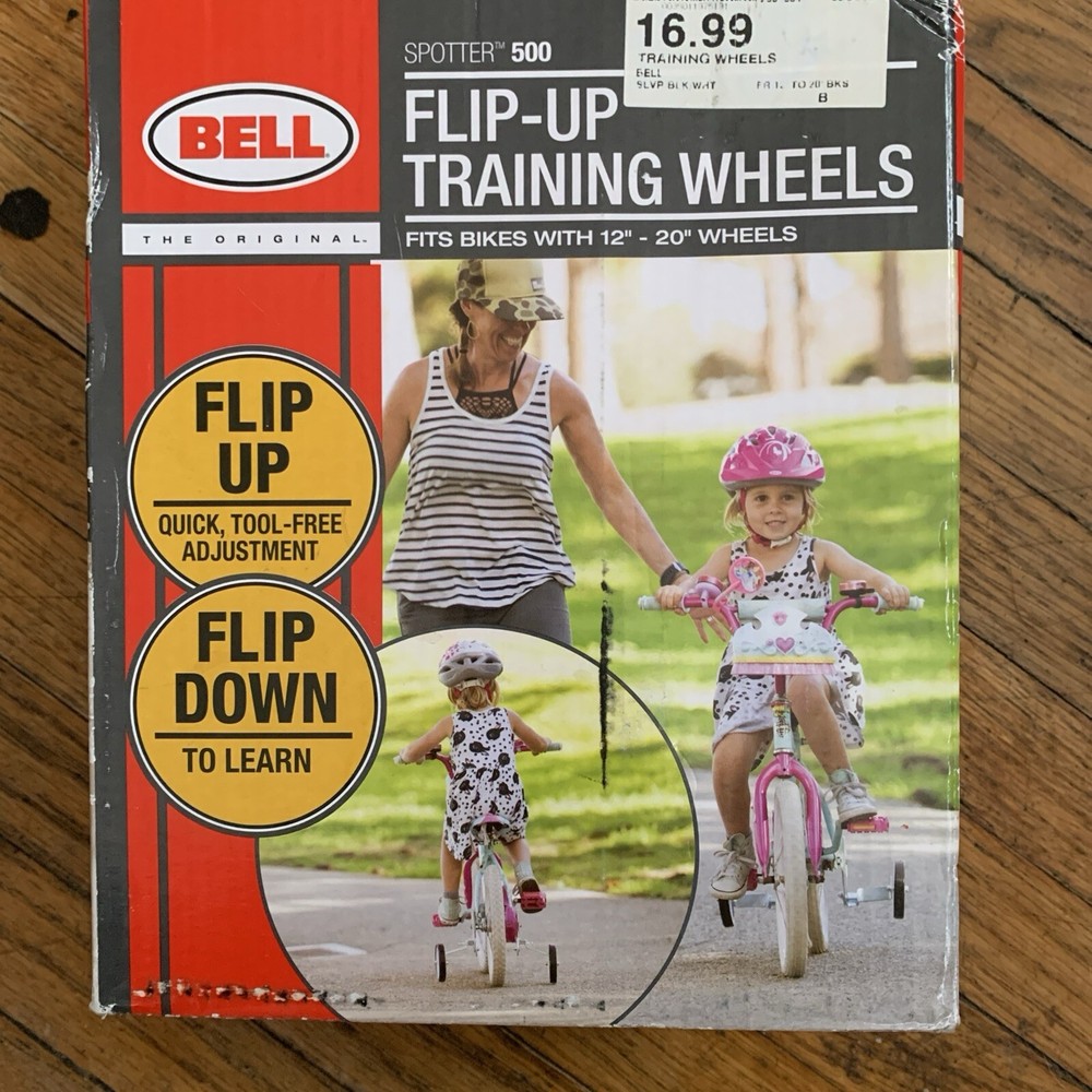 Flip Up Training Wheels