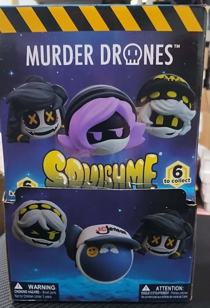 MURDER DRONES Squishme FULL CASE 12X Brand New In Box UNOPENED LOT OF 12