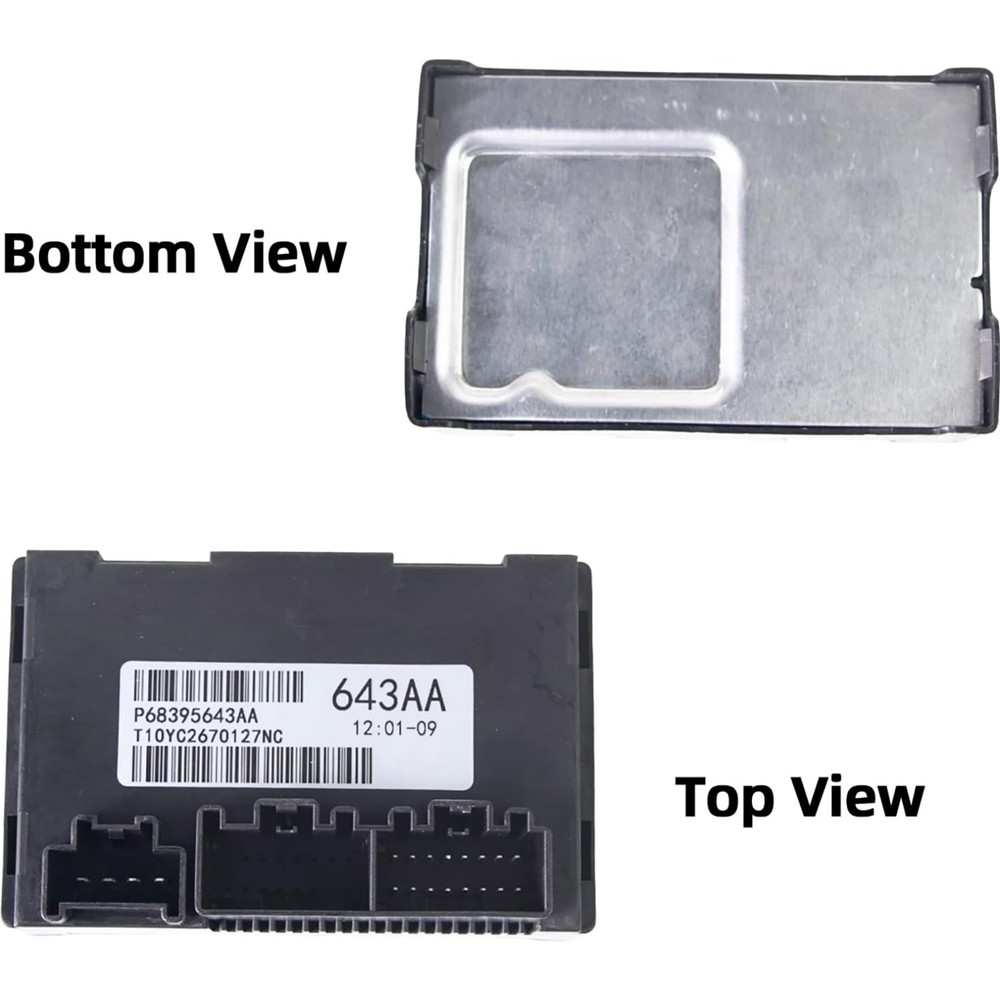 Black Transfer Case Control Module For Dodge Durango Jeep Grand Cherokee 2011-13