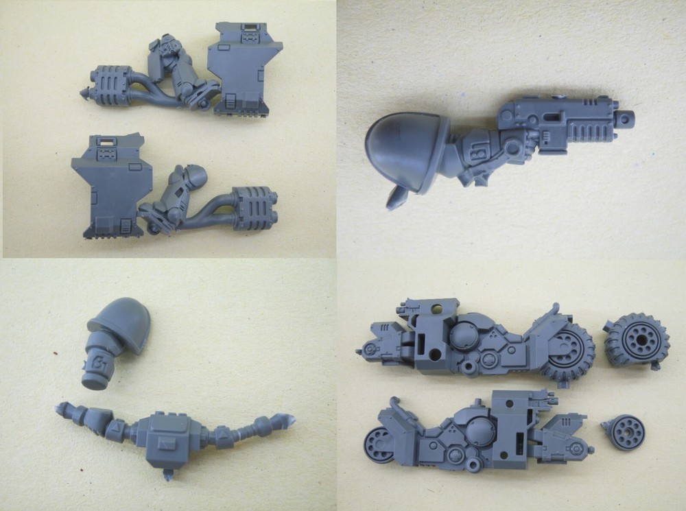 Space Marine Primaris Outrider -- BITS - MULTILISTING - 40k