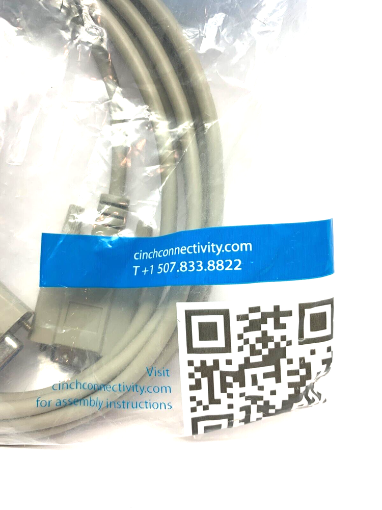 Cinch 30-9510-99 Data Extension Cable DB9M-F 10ft