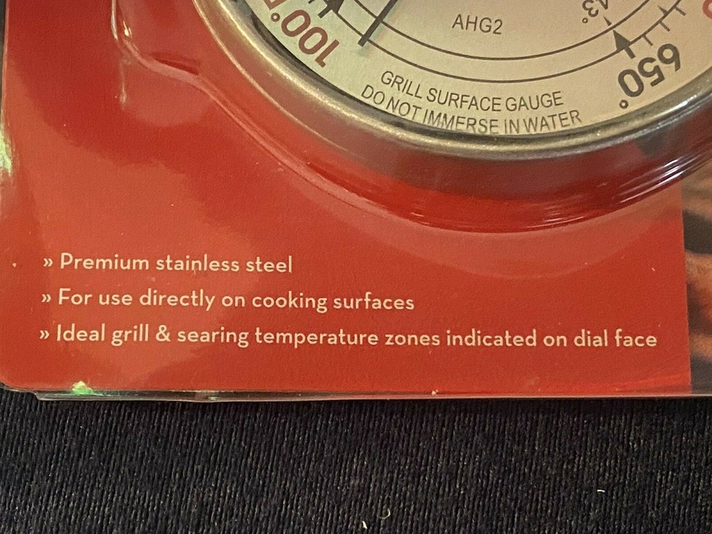 ESCALI - Brand New - Original Packaging - Extra Large Grill Surface Thermometer