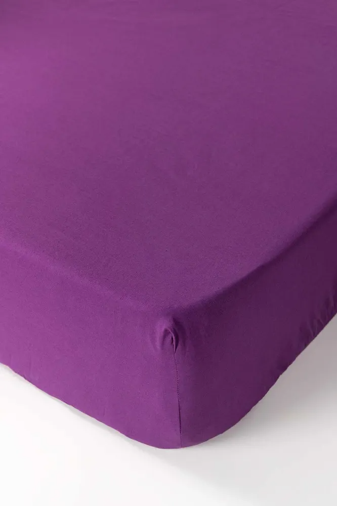 Luxury 100% Pure Cotton Dyed Fitted Sheets