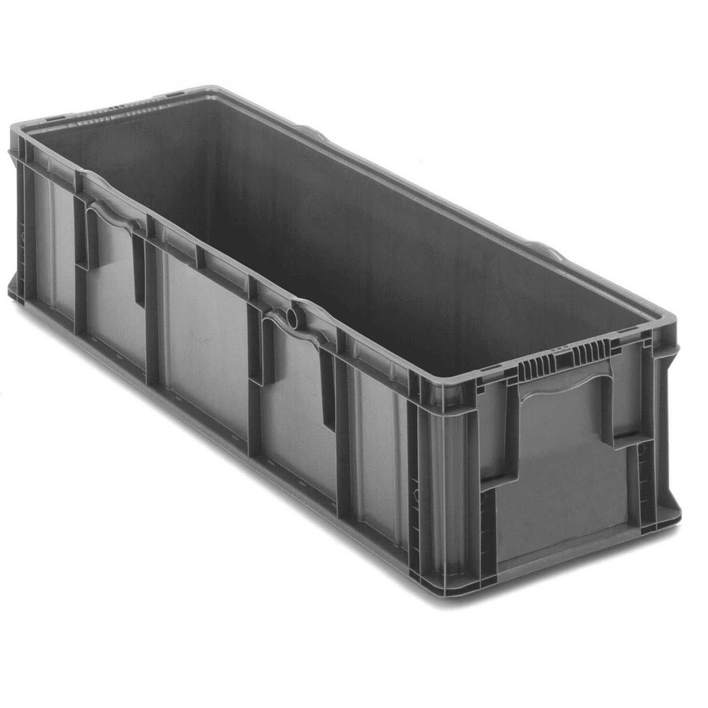 ORBIS Stakpak Plastic Long Stacking Container 48 x 15 x 10-3/4 Gray