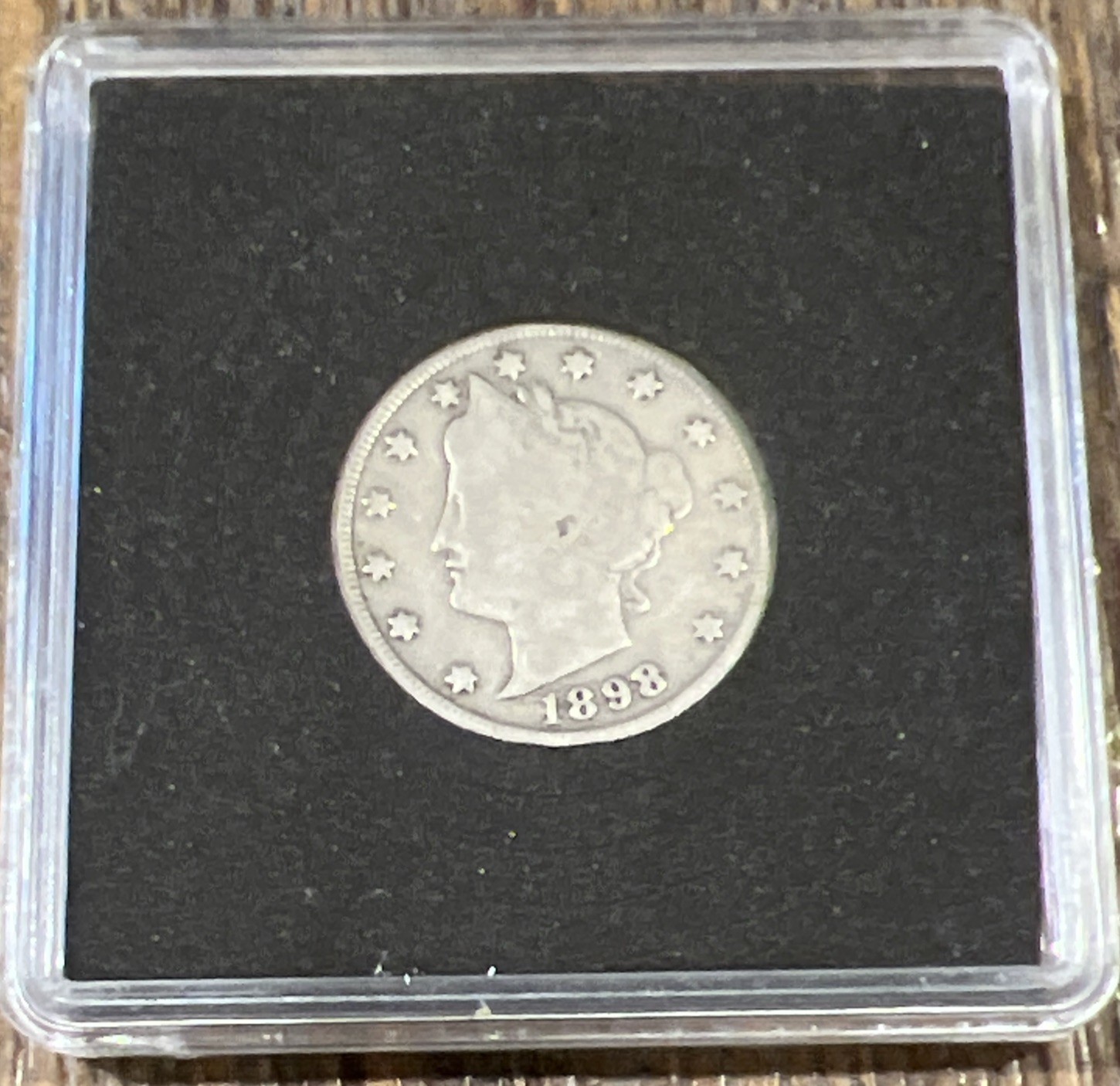 1898 - P - 19th Century Liberty Head V Barber Nickel Coin US