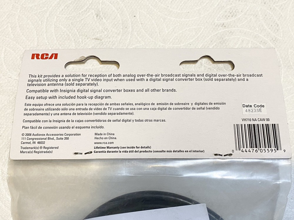 RCA VH710 Analog Broadcast Signal Solution Kit