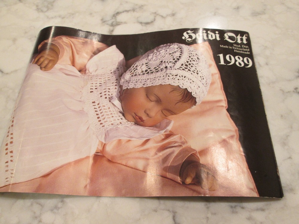 Vintage Heidi Ott Doll Catalog 1989