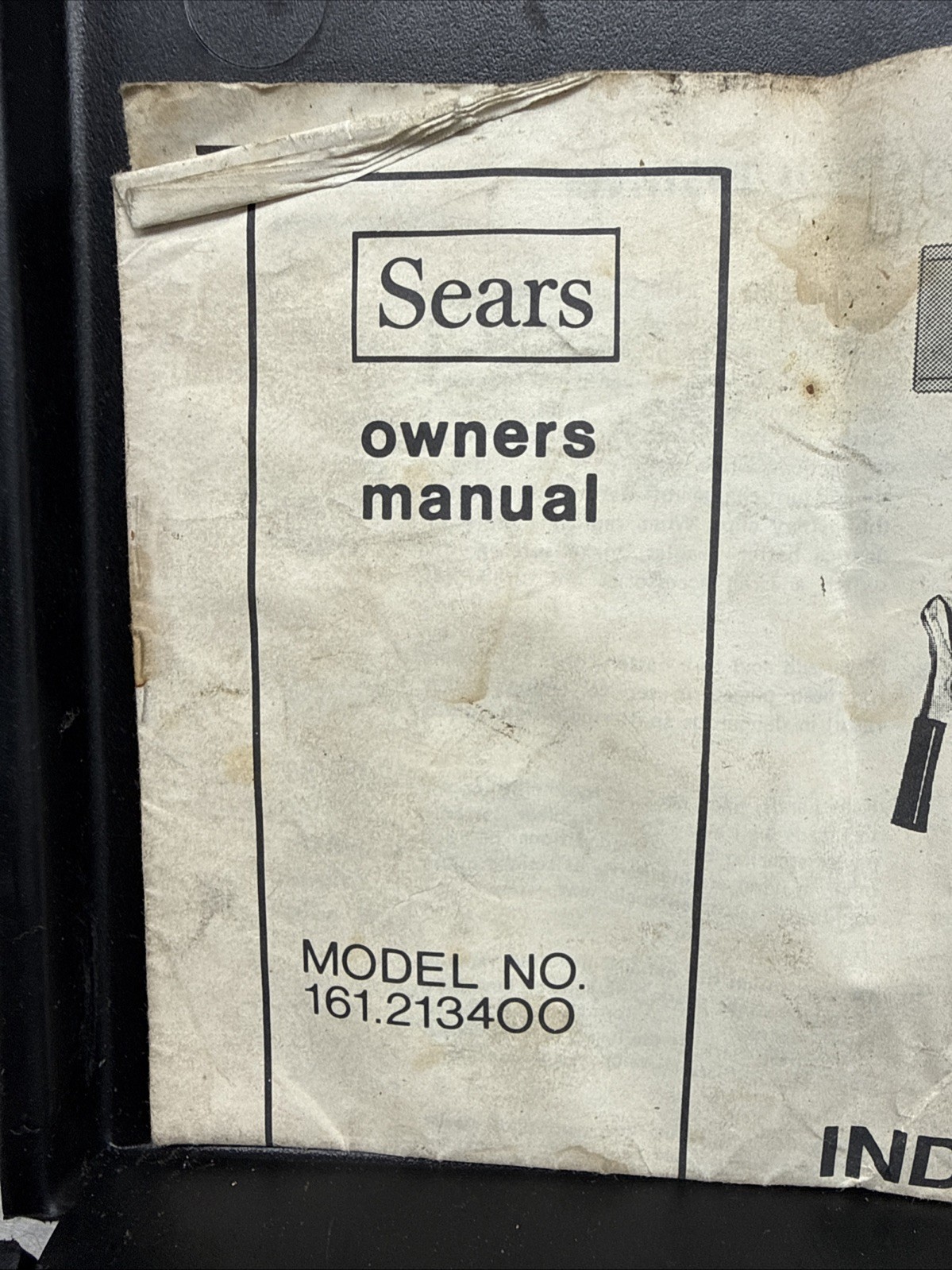 Vintage Sears Craftsman Inductive Timing Light Model 161.213400