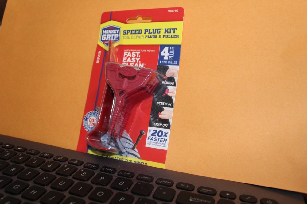 Monkey Grip Speed Plug Kit Tire Repair Plugs And Puller