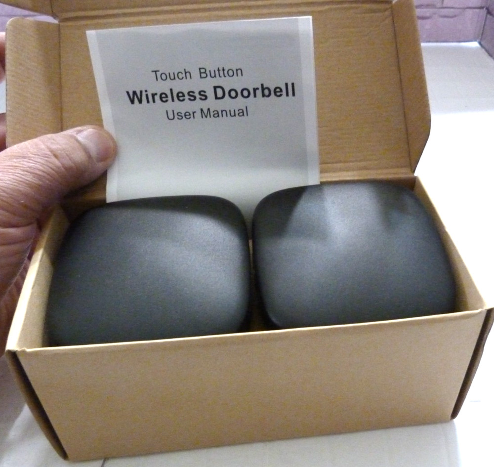 ST Sado Tech.Com Wireless Doorbell with 2 receivers