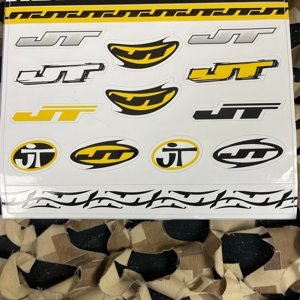 NEW JT Retro Sticker Sheet