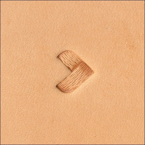 Border Single Wide Braid D2185 Craftplus Leather Stamp