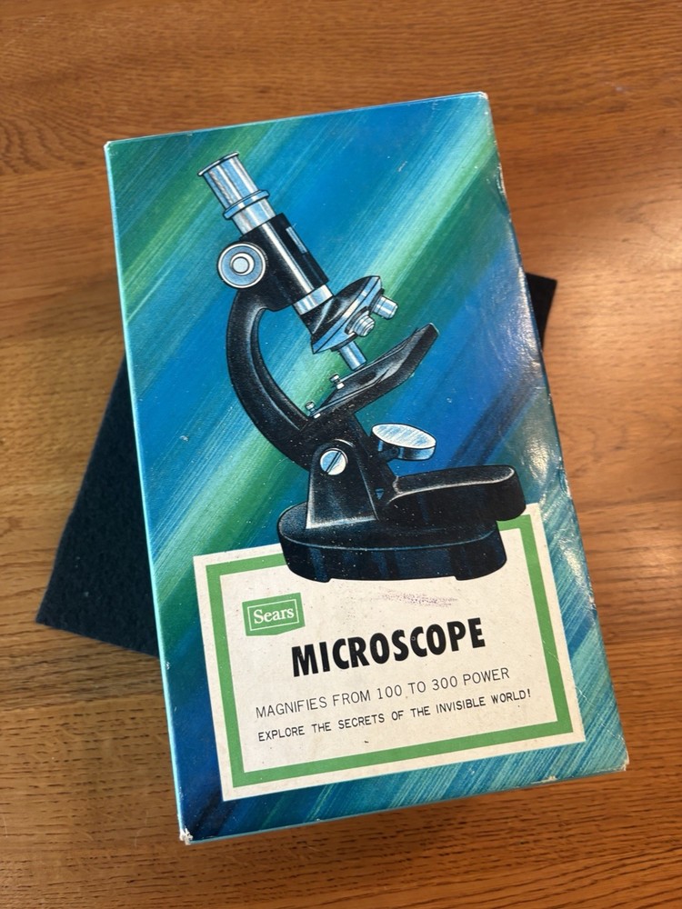 Vintage Sears Microscope 49-24033