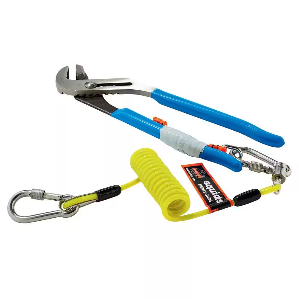 Squids Tool Tethering Kit Hand Tools Lanyard Coil ANSI Rated 6 Tool 2 Pound