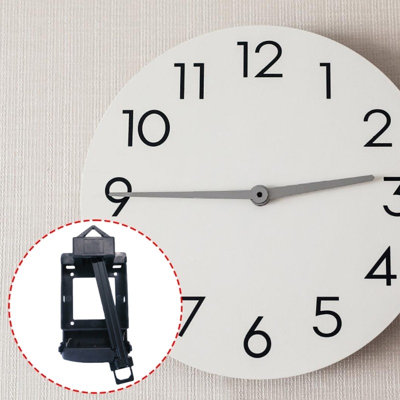 2Pcs Pendulum Clock Mechanism Case Clock Movement Drives for Home Clock Projects
