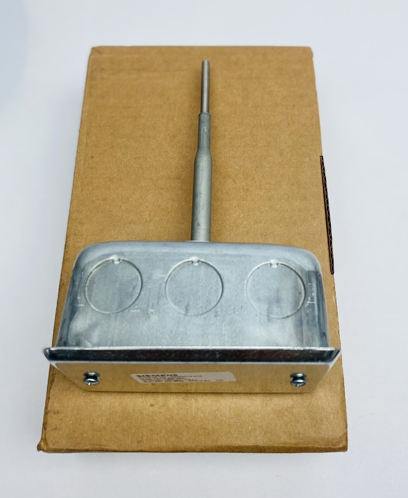 Siemens Duct Temperature Sensor QAM2012.010 Platinum 1000 Ohm 4" Probe