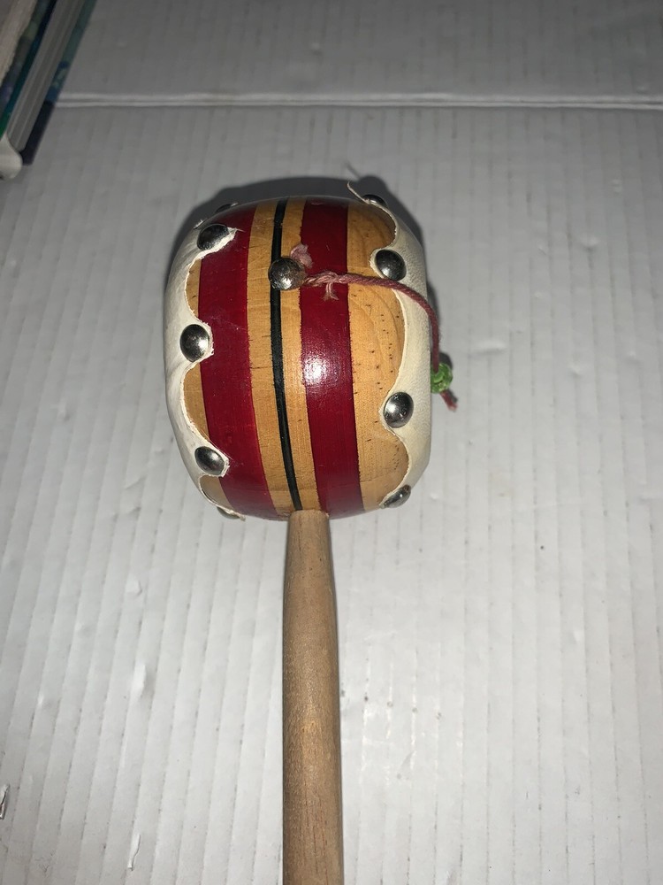 Decorative Mexican Spinning Drum/Monkey Drum