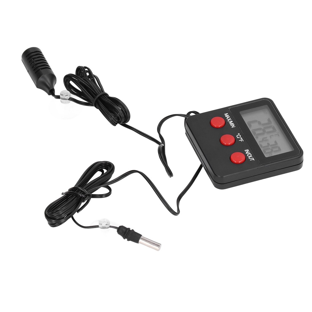 Humidity Temperature Gauge Mini Thermometer Digital Display Temp Sensor Mete NEW