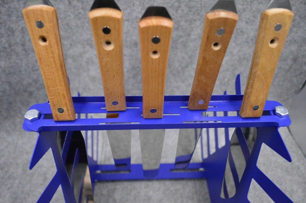5 Layers Desktop Screen Printing Squeegee Rack for Placing Squeegee And Scraper