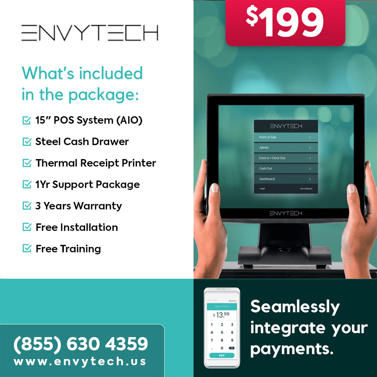 15” AIO ALL IN ONE Touchscreen POS System - $19 includes All Hardware & Software