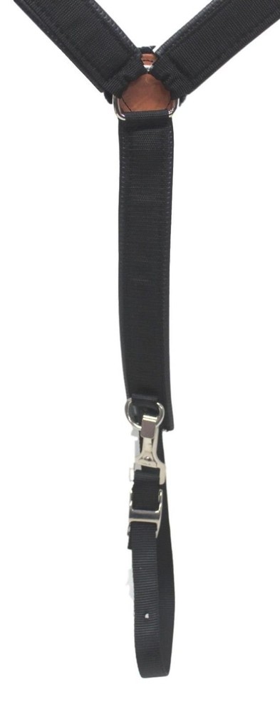 Draft Horse Nylon Breast Collar, Black