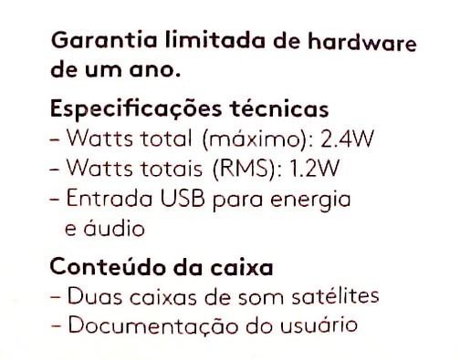 Logitech S150 USB Stereo Satelite Speakers Black System for Laptop Computer
