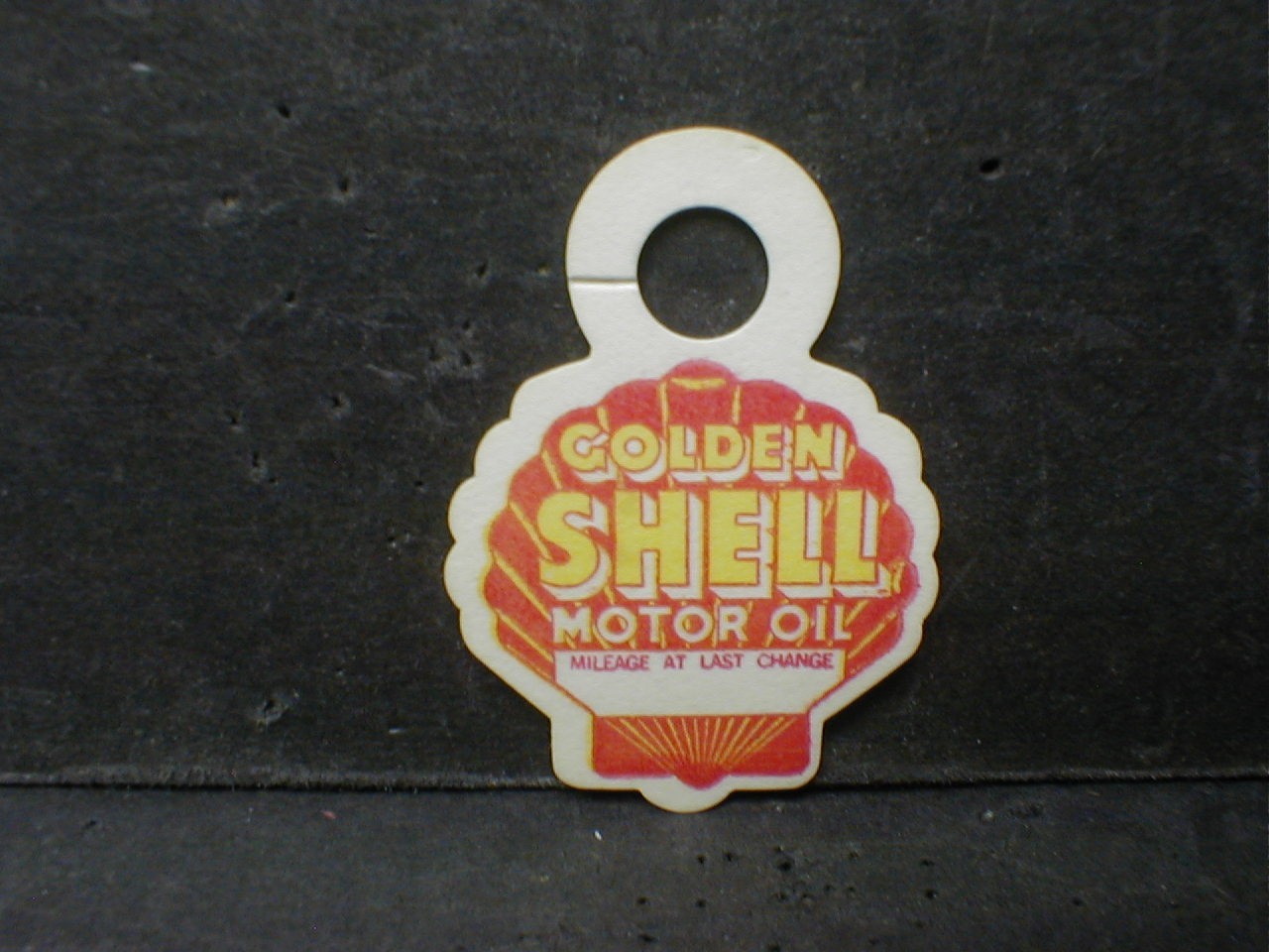 10 lot VINTAGE MOTOR OIL COMPANIES OIL CHANGE & LUBE DIPSTICK TAGS