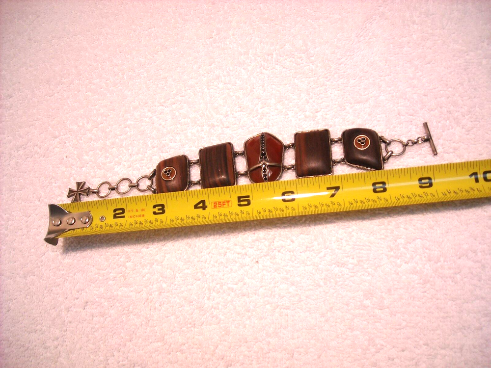 LUCKY BRAND SILVER "DAGGER" BRACELET