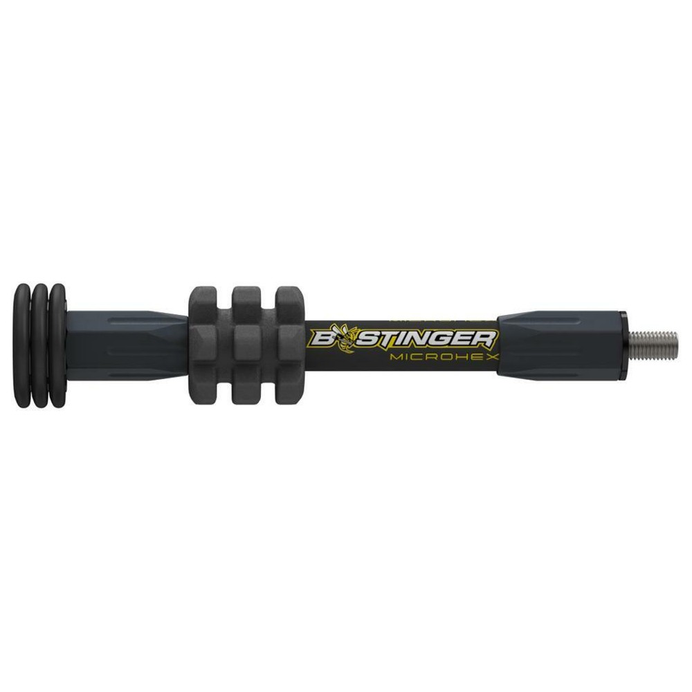 Bee Stinger MicroHex Stabilizer, Matte Black, 6"