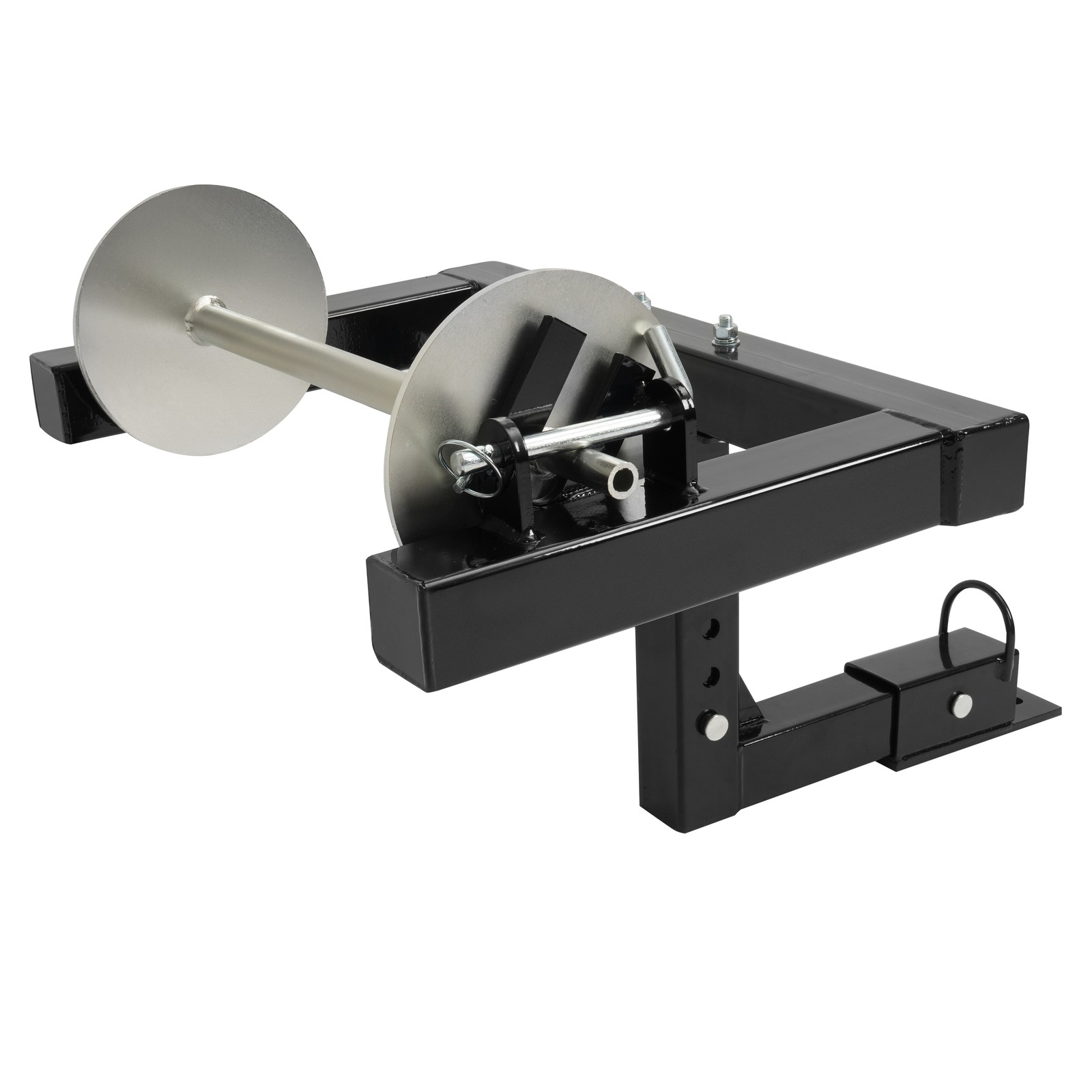 Bolt On ATV UTV Barbed Wire Unroller For Fencing Needs 2" Receiver Hitch