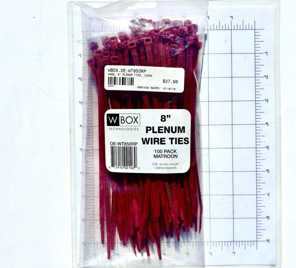 Plenum Wire Tires 8in - 100