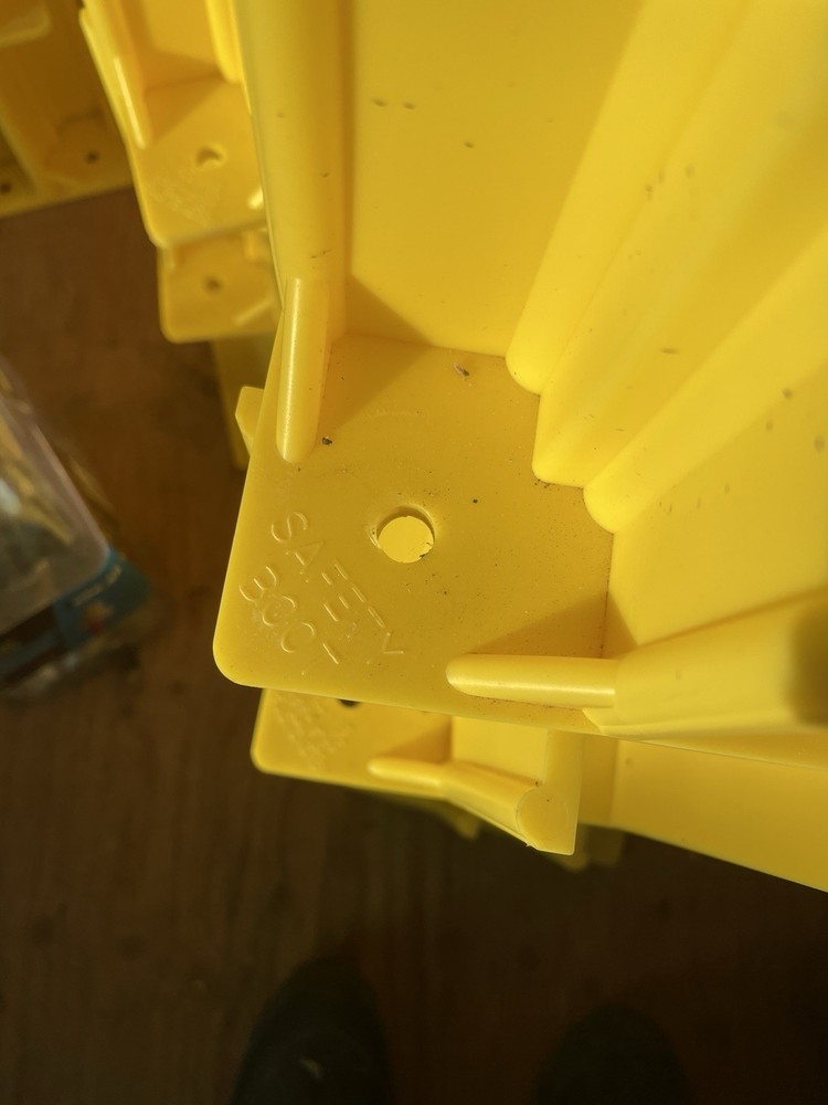 Temp Railing Brackets, 4 Pack with hardware