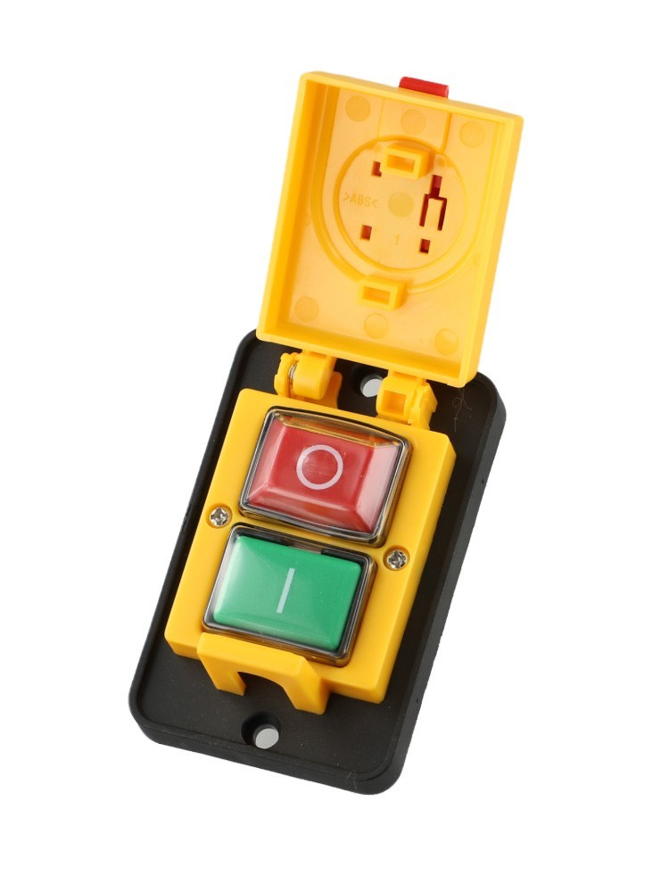 7Pin For DZ05 Waterproof Pushbutton Switch for 3Phase Industrial Machines