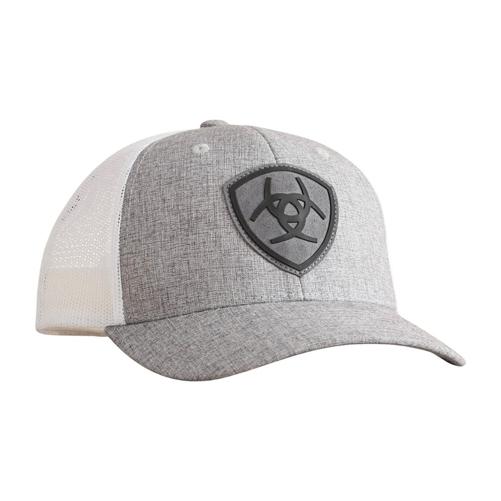 Ariat Men's Grey Shield Trucker Cap