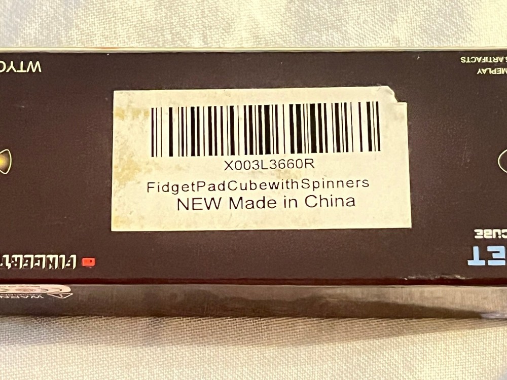 WTYCO- Fidget- Dials, Buttons and spinners