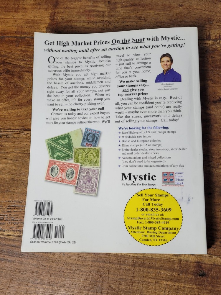 2019 Scott Standard Postage Stamp Catalogue 6 Volumes Standard Postage 1A To 3B