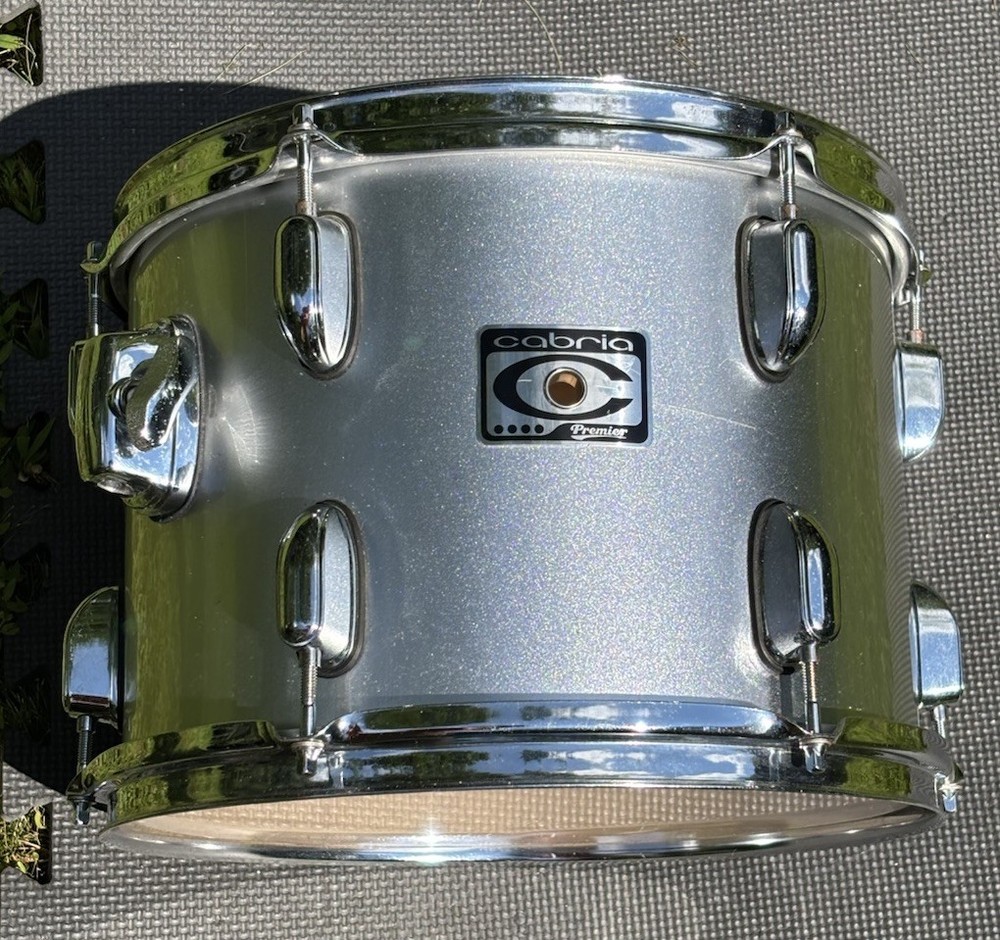 Premier Cabria 12” Rack Tom Silver