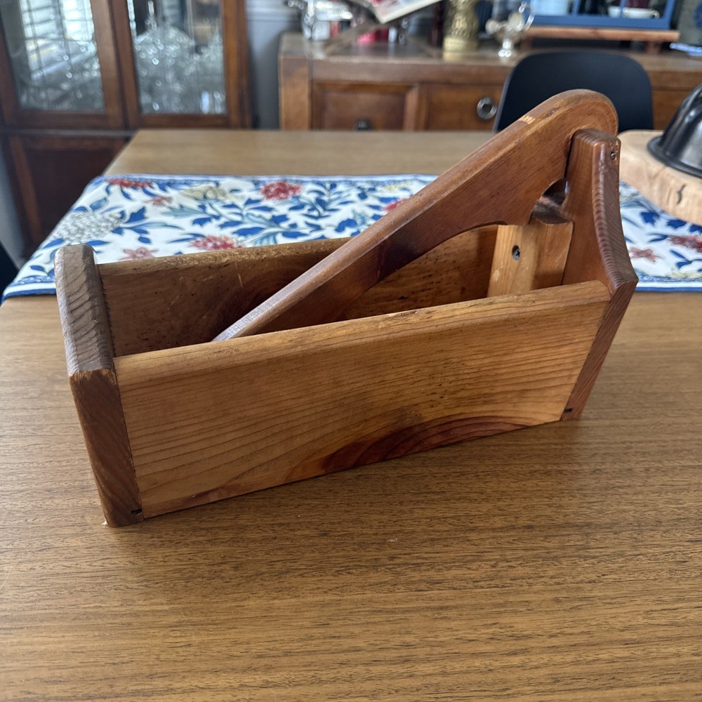 Vintage Handmade Solid Wood Nutcracker and Nut Bowl 12”