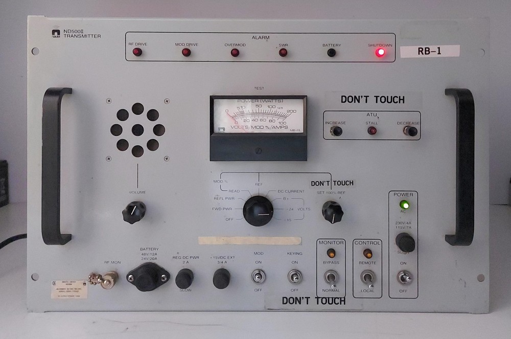 Nautel ND500E Radio Beacon Transmitter RB-1