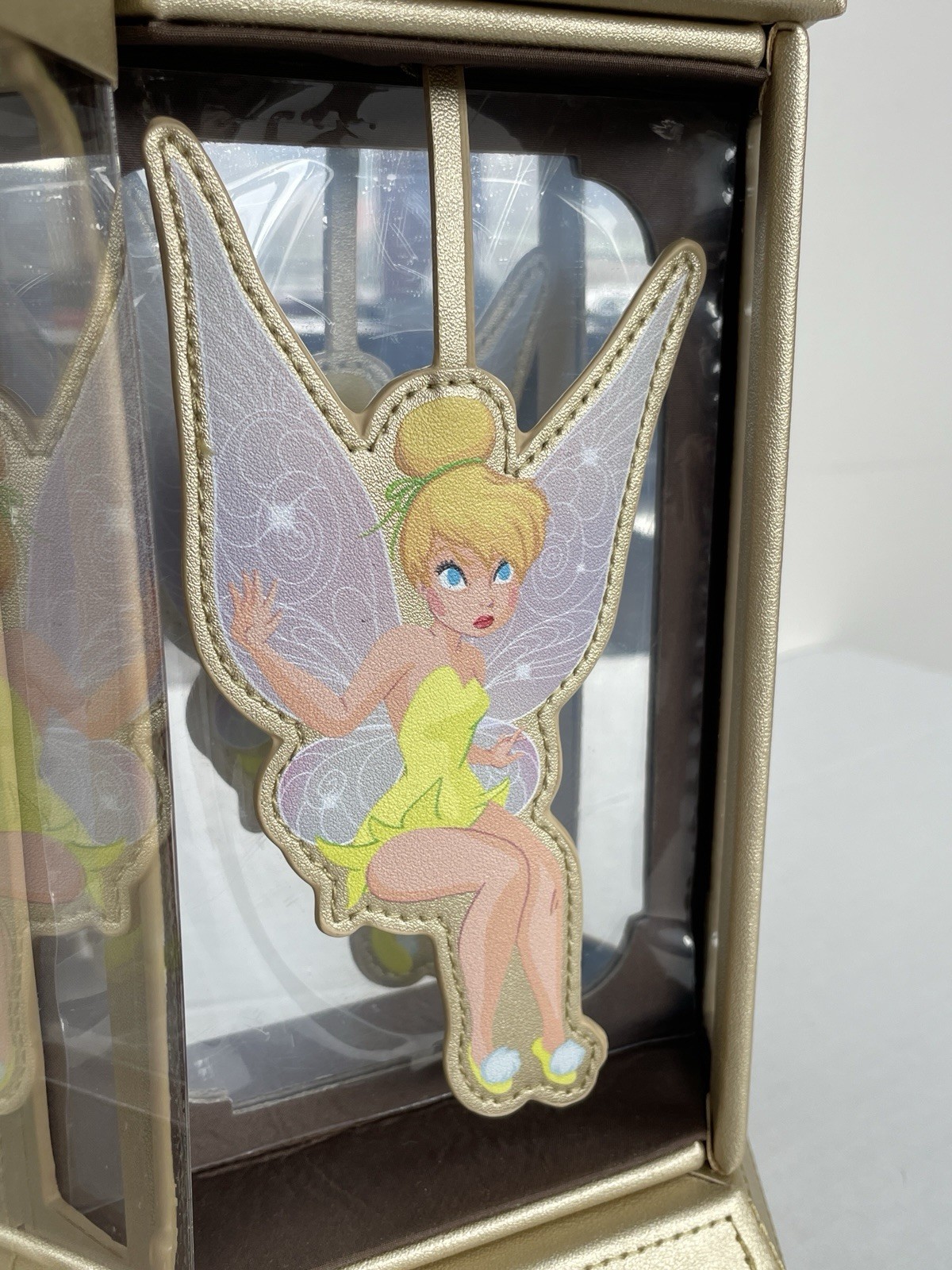 NEW Stitch Shoppe By Loungefly Tinker Bell Lantern Crossbody Bag w/ Pin PeterPan